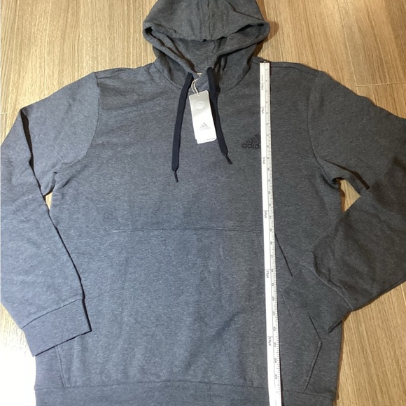 Adidas Men’s Charcoal Hoodie – Size L – NWT - Picture 8 of 12